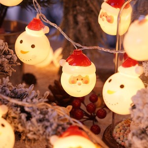 WINNER <b>Christmas</b> LED Snowman String <b>Lights</b> <b>Warm</b> <b>White</b> 2700K Indoor Decorative Garland IP20 Ra80 5m Hanging <b>Light</b> AC220V - Product Image 3