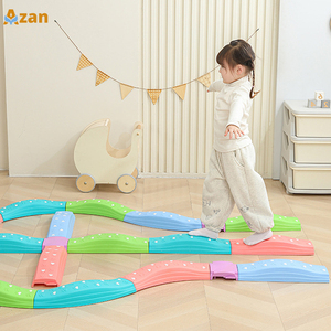 Set di Tavole Tattili Colorate per Bambini, Percorso Sensoriale Assemblato per l'Equilibrio, per Bambini Piccoli, Uso Interno ed Esterno - Product Image 1