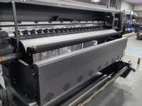Imprimante à sublimation I3200 à 4 têtes de 1,8 m avec carte Hosonboard, imprimante à sublimation grand format, imprimante textile à sublimation