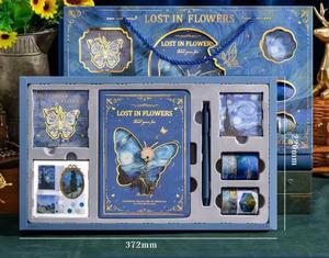 Coffret Cadeau Luxe Papillon en Cuir PU avec Stylo et Pot à Stylos, Impression UV, Emballage Personnalisé pour Événements d'Image de Marque d'Entreprise, Vente en Gros - Product Image 1