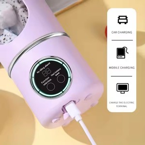 Taşınabilir narenciye sıkacağı 700ML elektrikli meyve suyu şişesi yüksek hızlı sebze meyve karıştırıcı Mikeshake & Smoothie için 12 bıçakları ile