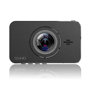 Caméra de tableau de bord dvr, dashcam, caméra avant et arrière, boîtier noir, enregistreur vidéo, 1080p, 1080p