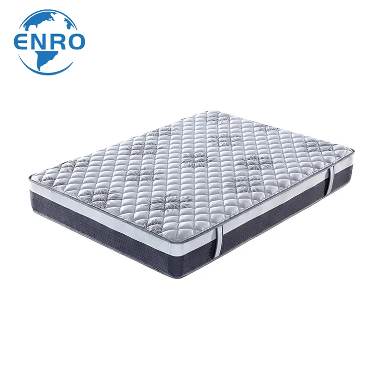 Enro Factory Custom Eco Vriendelijke 120X200 Pocket Lente Schuim Matras Voor Mexico Thuis Hotel Meubilair Vacuüm Comprimeren