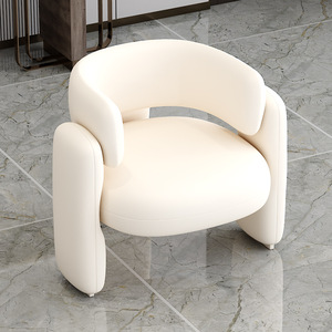 Poltrona Singola Imbottita, Sedia Relax per Soggiorno, Sedia per Studio di Trucco, Arredamento per Ufficio e Tempo Libero - Product Image 2