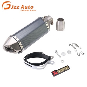 Silencieux de moto amovible <span class=keywords><strong>DB</strong></span> <span class=keywords><strong>Killer</strong></span>, entrée 51 mm, sortie 105 mm, corps 105 mm, longueur totale 360 mm - Product Image 1
