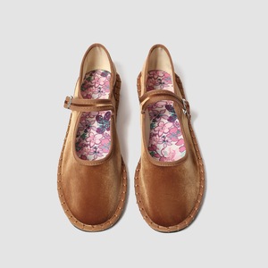 <span class=keywords><strong>Scarpe</strong></span> Mary Jane in <span class=keywords><strong>Velluto</strong></span> di Alta Qualità del Produttore, Stile Retrò con Punta Rotonda, Comode <span class=keywords><strong>Scarpe</strong></span> Casual da <span class=keywords><strong>Donna</strong></span>, <span class=keywords><strong>Scarpe</strong></span> Basse - Product Image 6