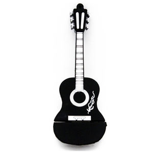 แฟลชไดรฟ์ PVC รูปกีตาร์การ์ตูนสีสันสดใสสำหรับคอนเสิร์ตสินค้าใหม่พร้อมอินเทอร์เฟซ2.0และ3.0รับประกัน1ปี - Product Image 2