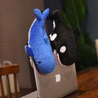Marionnettes à main personnalisées en peluche, animaux marins simulés, jouets de type poisson-clown, poisson tropical, pingouin, pieuvre, OEM