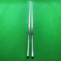 Queue de billard professionnelle en ébène et cocobolo de haute qualité, 9 mm, personnalisée, monobloc