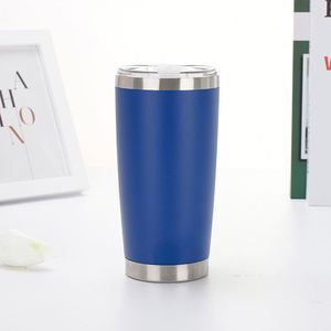 30oz Spill Proof Sliding Lid Tumbler Stainless Steel Car Travel <b>Drinkware</b> Bulk - Product Image 1