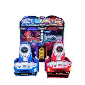 Máquina de Videojuegos de Simulación de Carreras de Doble Paso Rápido, Colorida, Roja y Azul, Juego Dinámico - Product Image 1