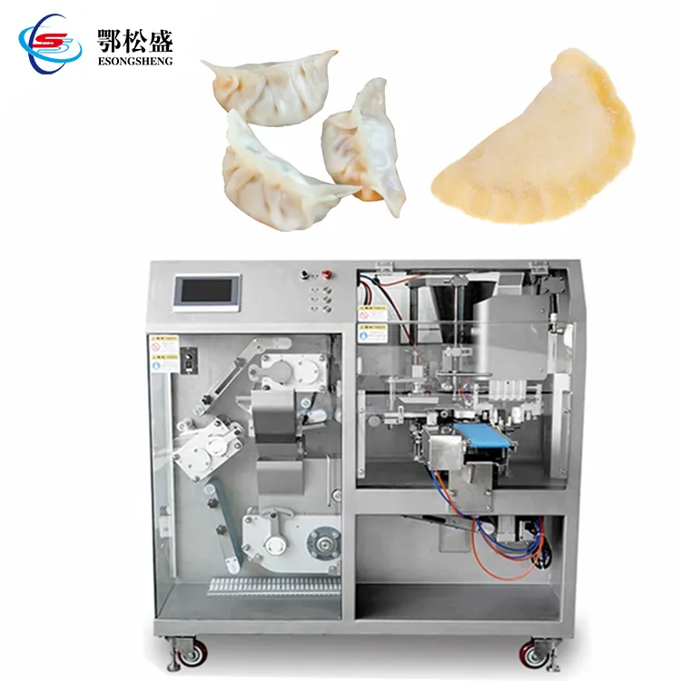 Ess Dumpling Making Molding All In One Single Machine De Thin Layer Steamed Gyoza Maker Machine Manufacturers Price