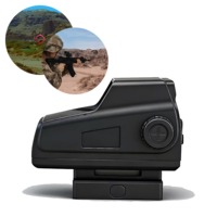 Lunette holographique LNTV M25 double fonction jour/nuit, en aluminium, compatible multiplateformes, ultra-légère 300g, 5MW, résistante aux températures extrêmes