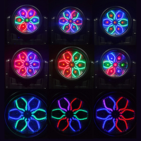 야외 방수 7x60w 꿀벌 눈 IP65 Led 움직이는 머리 꿀벌 눈 맥 아우라 꿀벌 눈 세척 줌 Led 움직이는 머리 빛 DJ 무대 조명
