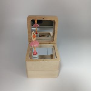 Gran oferta, regalo <span class=keywords><strong>de</strong></span> madera, artesanías, Sankyo Ballerina, cajas <span class=keywords><strong>de</strong></span> música <span class=keywords><strong>con</strong></span> espejo, artículos <span class=keywords><strong>de</strong></span> regalo <span class=keywords><strong>de</strong></span> San Valentín, logotipo personalizado 2026 - Product Image 3