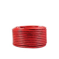 Tuyau d'air flexible en PVC et polyester anti-usure haute pression sur mesure de 3/8 pouce pour gaz naturel domestique, 50 m, épaisseur 2,5 mm