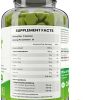 Gomitas Antioxidantes Adelgazantes para Control de Peso, Supresor del Apetito, Quemador de Grasa Natural, Gomitas de Belleza para Moldear el Cuerpo