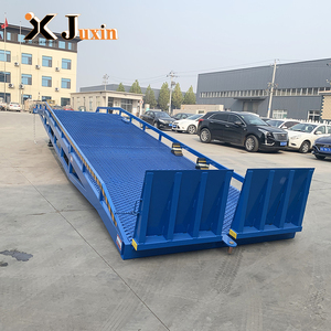 แท่นปรับระดับไฮดรอลิกสำห<span class=keywords><strong>รับ</strong></span>รถยกขนาด 8-12 ตัน ได้รับการรับรองมาตรฐาน CE ISO สำหรับทางลาดเข้า-ออกตู้คอนเทนเนอร์ในท่าเรือ ใช้สำห<span class=keywords><strong>รับ</strong></span>ขนถ่ายสินค้า - Product Image 2