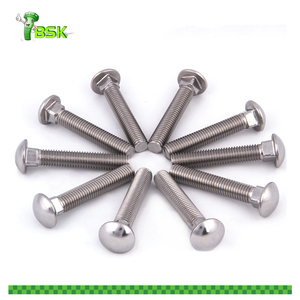 Vận chuyển vít, DIN 603 M5 ~ M24 vận chuyển Bolt 3/8x8 "inch thép không gỉ vận chuyển Bolt và NUT cap Head Vuông Cổ Bolt - Product Image 4