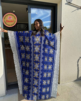 Robe Africaine Boubou Bazin Riche Dashiki, Robe de Mariée Traditionnelle Nigériane Originale, Robe de Mariée Brocade Bassin, Vêtement