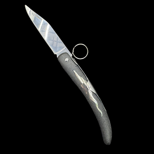 Couteau de poche pliable personnalisable de qualité OEM pour le camping, lame en acier inoxydable ultra-affûtée de 3,0 mm - Product Image 1