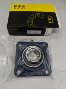 Unidad de Rodamiento de Bolas con Brida Cuadrada Chumaceras UCF208 UC208 con Tornillo de Fijación F208, Carcasa de Hierro Fundido - Product Image 1