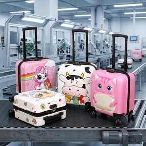 Valigia per Bambini Robusta e Carina in PC con Guscio Rigido Antigraffio, Telaio Rinforzato e Ruote Silenziose - Product Image 2