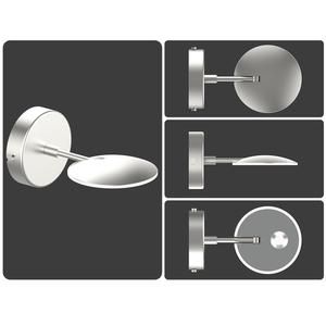 Lampe murale moderne minimaliste en métal Lumetal Vietnam, contrôle par bouton, LED AC dimmable, intérieur, 3000K (blanc chaud), emballage non KD - Product Image 1