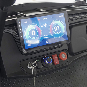Carrito de <span class=keywords><strong>Golf</strong></span> Eléctrico Utilitario <span class=keywords><strong>Mini</strong></span> de 4 Plazas con Plataforma de Carga, Motor de CA de 5KW, Batería de Litio de 48V, 90km de Autonomía, Luces LED, Frenos de Disco, Cargador Inteligente <span class=keywords><strong>1</strong></span> - Product Image 5