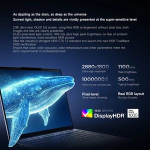โน้ตบุ๊ก XiaoXin Pro 14GT R9-465H รุ่นใหม่ปี 2026 แรม 32GB ความจุ 1TB หน้าจอ OLED 14 นิ้ว ความละเอียด 2.8K สำหรับความบันเทิงส่วนบุคคล เล่นเกม และธุรกิจ XiaoXi - Product Image 3