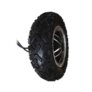 10นิ้วเพลาเดียวไฟฟ้าฮับมอเตอร์ล้อสำหรับสกูตเตอร์ - Product Image 1
