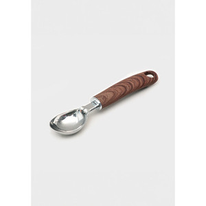 Strumento per gelato personalizzato con Logo in legno e materiale PP a forma di frutta - Product Image 1