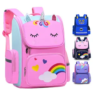 Fabrik preis Cartoon Kinder Schult aschen Mochila Escolar Einhorn Wasserdichter Rucksack Schult aschen