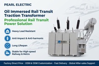 Transformateur de traction immergé dans l'huile, intelligent, avec alerte précoce aux défauts, optionnel, sûr et à fonctionnement stable à long terme