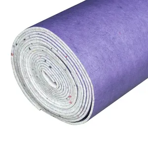 Anti slip waterproof underlay membrane carpet underlayment single sided non woven fabric or PE film underlay