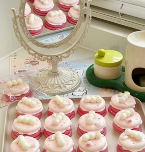 พวงกุญแจเค้กมาการองน่ารัก ขนมหวานนุ่มๆ ทำจาก TPR สำหรับห้อยกระเป๋า - Product Image 4