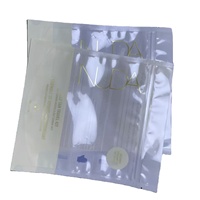 Trousse de toilette de voyage avec fermeture éclair refermable, impression en gravure, respectueuse de l'environnement