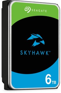 Seagate SkyHawk 6TB Internal 3.5 "SATA 6 Gb/s, HDD Hard Disk Drive konvensional rekaman magnetik - Product Image 2