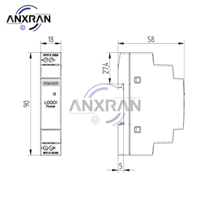 Pour Siemens 6EP3320-6SB00-0AY0 LOGO! PUISSANCE 12V 0.9A 100-240 V AC 6EP33206SB000AY0 - Product Image 3