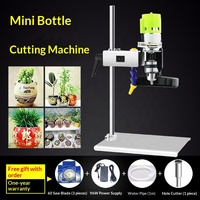 Mesin Pemotong Botol Kaca Elektrik Alat Pemotong Botol Bir Anggur DIY Membuat Pot Bunga Vas Dekorasi Rumah