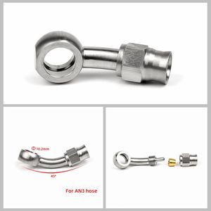 オートバイステンレス鋼バンジョー継手油圧an3ブレーキラインホースパイプ継手 - Product Image 4