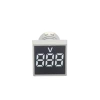 AD101-22VMS Voltímetro Digital de CA de 22 mm, 20-500 V, Mini Indicador LED de Panel para Equipos Industriales