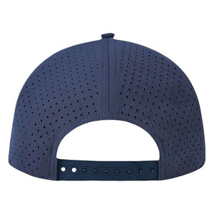 Casquettes de sport vintage personnalisables, perforées au laser, respirantes, pour hommes, en couleur unie, style snapback. - Product Image 3