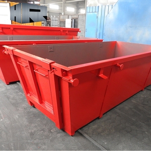 4m móvil de acero industrial de reciclaje de residuos de plástico saltar contenedores - Product Image 2