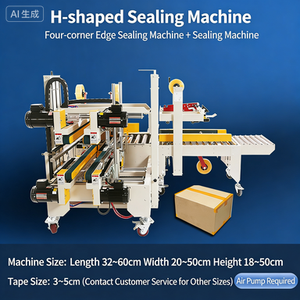 เครื่องปิดกล่องอัตโนมัติ 16 หัว สำหรับงานอุตสาหกรรม เครื่องปิดกล่องเทปสำหรับบรรจุภัณฑ์และการขนส่ง ปรับได้ ได้รับการรับรองมาตรฐาน CE - Product Image 5