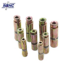 NBHC032AN 3/16 1/4 5/16 3/8 1/2 คุณภาพสูงราคาดีโลหะผสมสังกะสีชุบสังกะสีสีเหลืองเดี่ยวขยายส<span class=keywords><strong>ม</strong></span>อ - Product Image 3