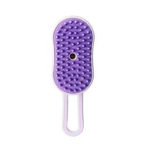 Brosse pour animaux de compagnie pour chat et chien autonettoyante en plastique écologique de haute qualité pour masser et enlever l'enroulement des cheveux - Product Image 5