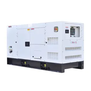 Nouveau, alimenté par un moteur cummins, groupe électrogène diesel Super silencieux de 30kva, générateur électrique de 25kw