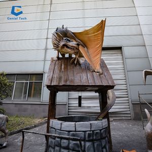 สวนสนุก D-RT16ไดโนเสาร์เคลื่อนไหวขนาดใหญ่ปรับแต่งได้ - Product Image 2