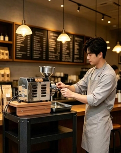 Molinillo de Café Eléctrico Comercial de Doble Propósito de 3000W |   Molinillo de Café Francés de Acero Inoxidable con Capacidad de Producción de 20 kg por Hora para Hoteles - Product Image 2